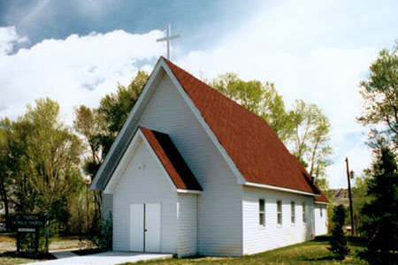 Original Church built in 1915.  Photo credit: Rick Moser