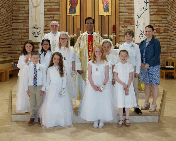 First Holy Communion 2023.  Photo credit: Jody Moser